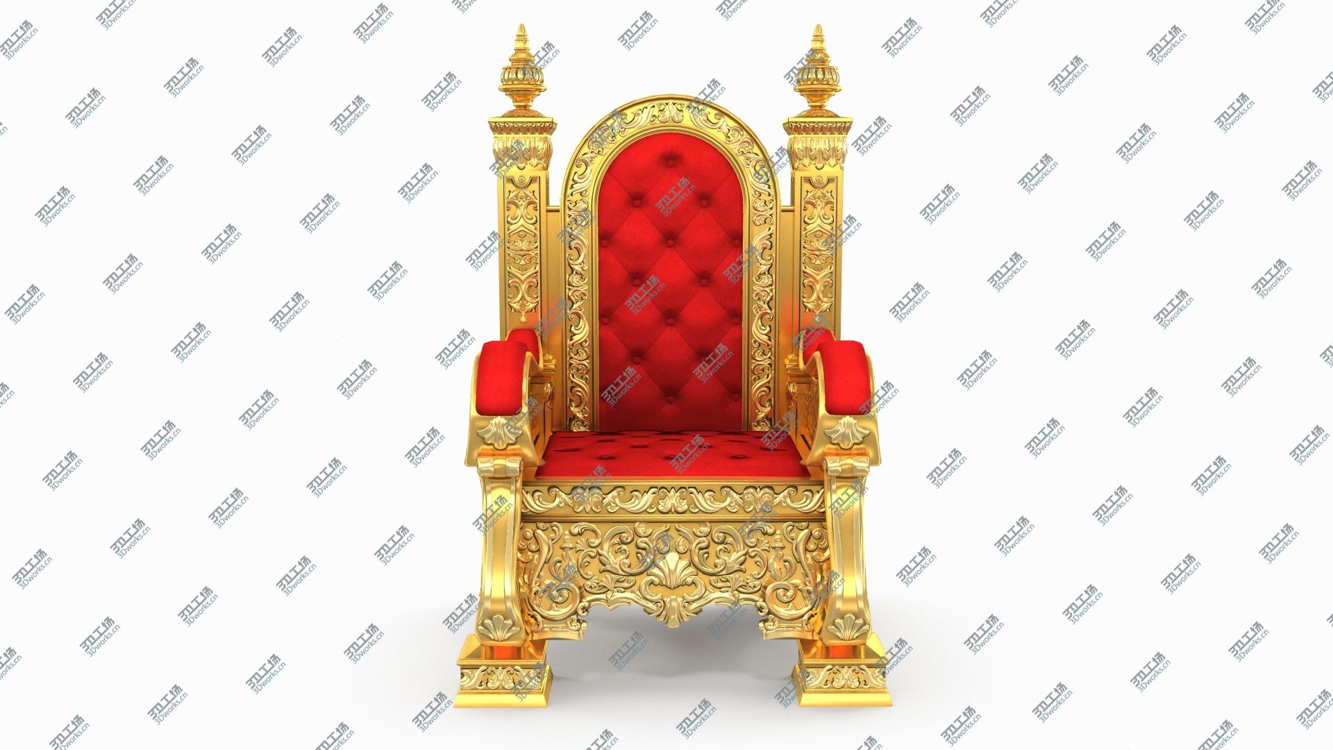 images/goods_img/2021040162/3D Kings Throne Chair model/3.jpg
